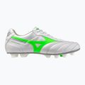 Pánske kopačky Mizuno Morelia II Elite Md white/neon green/galaxy silver 8
