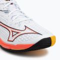 Pánske tenisové topánky Mizuno Wave Exceed Tour 6 AC White/Fiery Coral 2/Citrus 7