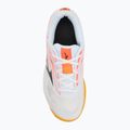 Detské tenisové topánky Mizuno Break Shot 5 Jr CC white/calypso coral/citrus 5