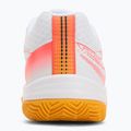 Detské tenisové topánky Mizuno Break Shot 5 Jr CC white/calypso coral/citrus 6