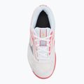 Detské tenisové topánky Mizuno Break Shot 5 Jr CC white/blue granite/calypso coral 5
