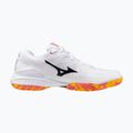 Bedmintonové topánky Mizuno Wave Claw 3 white/citrus/calypso coral 9