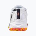 Bedmintonové topánky Mizuno Wave Claw 3 white/citrus/calypso coral 10