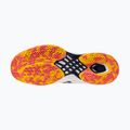 Bedmintonové topánky Mizuno Wave Claw 3 white/citrus/calypso coral 12