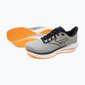 Pánske bežecké topánky Mizuno Wave Rider 29 harbor mist/baritone blue/tang orange 14