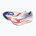 Pánske bežecké topánky Mizuno Wave Rebellion Flash 3 white/fiery coral 2/iris bloom 9