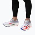 Pánske bežecké topánky Mizuno Wave Rebellion Flash 3 white/fiery coral 2/iris bloom 10
