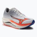 Pánske bežecké topánky Mizuno Wave Rebellion Flash 3 white/fiery coral 2/iris bloom