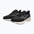 Dámske bežecké topánky Mizuno Wave Inspire 21 black/white/vibrant yellow 8