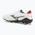 Pánske kopačky Mizuno Morelia Neo IV Β Elite MD White/Black/Chinese Red 3