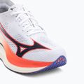 Bežecké topánky Mizuno Wave Rebellion Pro 3 white/baritone blue/fiery cora 7