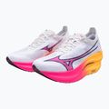 Bežecké topánky Mizuno Wave Rebellion Pro 3 white/pink tetra/tang orange 8
