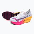 Bežecké topánky Mizuno Wave Rebellion Pro 3 white/pink tetra/tang orange 9