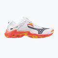 Volejbalové topánky Mizuno Wave Lightning Z8 white/fiery coral 2/citrus