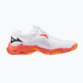 Volejbalové topánky Mizuno Wave Lightning Z8 white/fiery coral 2/citrus 2