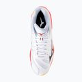 Volejbalové topánky Mizuno Wave Voltage 2 Mid white/fiery coral 2/citrus 5