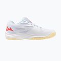 Dámske volejbalové topánky Mizuno Thunder Blade Z white/calypso coral/pale banana 2