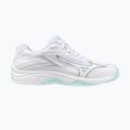 Dámske volejbalové topánky Mizuno Thunder Blade Z white/blue tint