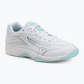 Dámske volejbalové topánky Mizuno Thunder Blade Z white/blue tint