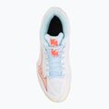 Dámske volejbalové topánky Mizuno Thunder Blade Z Mid white/calypso coral/pale banana 5