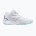 Dámske volejbalové topánky Mizuno Thunder Blade Z Mid white/blue tint 9