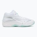 Dámske volejbalové topánky Mizuno Thunder Blade Z Mid white/blue tint 2