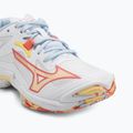Dámske volejbalové topánky Mizuno Wave Lightning Z8 white/calypso coral/pale banana 7