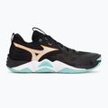 Volejbalové topánky Mizuno Wave Momentum Elite black/tangelo/ice green 2