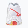 Dámske volejbalové topánky Mizuno Wave Lightning Z8 Mid white/calypso coral/pale banana 3