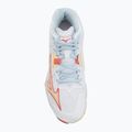 Dámske volejbalové topánky Mizuno Wave Lightning Z8 Mid white/calypso coral/pale banana 5