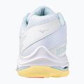 Dámske volejbalové topánky Mizuno Wave Voltage 2 white/calypso coral/pale banana 3