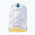 Dámske volejbalové topánky Mizuno Wave Voltage 2 Mid white/calypso coral/pale banana 3