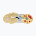 Dámske volejbalové topánky Mizuno Wave Voltage 2 Mid white/calypso coral/pale banana 4