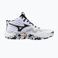 Volejbalové topánky Mizuno Wave Momentum Elite Mid white/black/ge gold 8