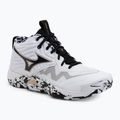 Volejbalové topánky Mizuno Wave Momentum Elite Mid white/black/ge gold