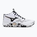 Volejbalové topánky Mizuno Wave Momentum Elite Mid white/black/ge gold 2