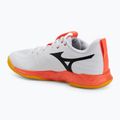 Volejbalové topánky Mizuno Wave Momentum Pro white/fiery coral 2/citrus 3
