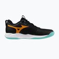 Volejbalové topánky Mizuno Wave Momentum Pro black/tangelo/ice green 2