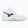 Volejbalové topánky Mizuno Wave Momentum Pro Mid white/black/frozen emerald 2