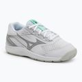 Detské volejbalové topánky Mizuno Cyclone Speed 5 white/black/frozen emerald