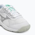 Detské volejbalové topánky Mizuno Cyclone Speed 5 white/black/frozen emerald 7
