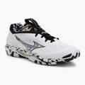 Halové topánky  Mizuno Wave Stealth 6 white/black/ge gold
