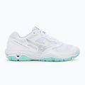 Dámske hádzanárske topánky Mizuno Wave Phantom 3 white/blue tint 2