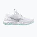 Dámske hádzanárske topánky Mizuno Wave Stealth 6 white/blue tint 8