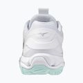 Dámske hádzanárske topánky Mizuno Wave Stealth 6 white/blue tint 10