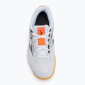 Detské topánky Mizuno Stealth Star 3 white/fiery coral 2/citrus 5
