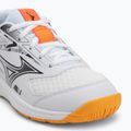 Detské topánky Mizuno Stealth Star 3 white/fiery coral 2/citrus 7