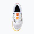 Detské topánky Mizuno Stealth Star 3 white/fiery coral 2/citrus 5