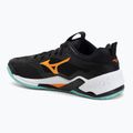 Hádzanárske topánky Mizuno Wave Stealth Neo 2 black/tangelo/ice green 3