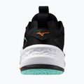 Hádzanárske topánky Mizuno Wave Stealth Neo 2 black/tangelo/ice green 3